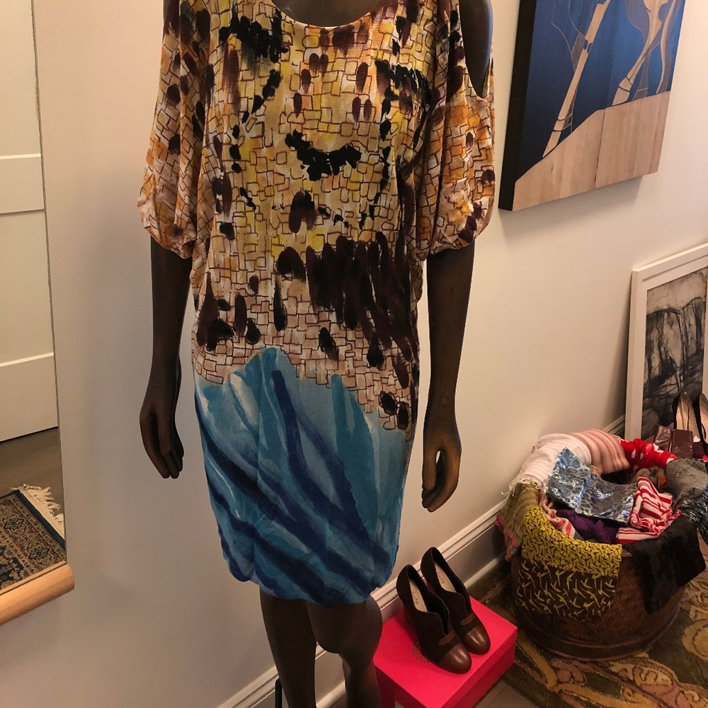 Knit summer dress
